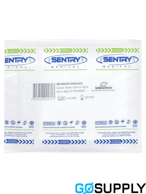 Sentry 8ply Gauze Swabs - Main Image