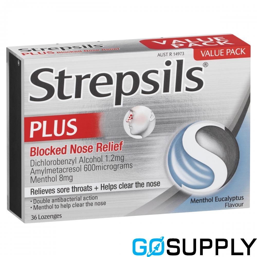 STREPSILS PLUS BLOCK NOSE RLF - Main Image