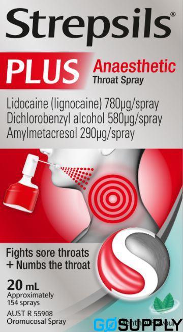 STREPSILS PLUS THROAT SPRAY - Main Image