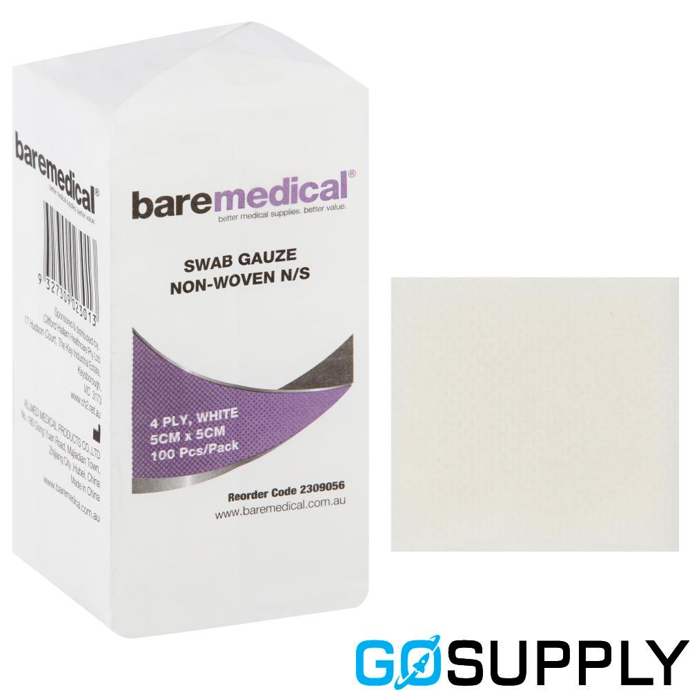 SWAB GAUZE NON-STERILE 4PLY NON-WOVEN - Main Image
