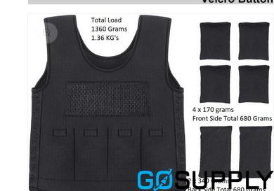 Sensory Compression Pressure Vest With adjustable Weights - Main Image