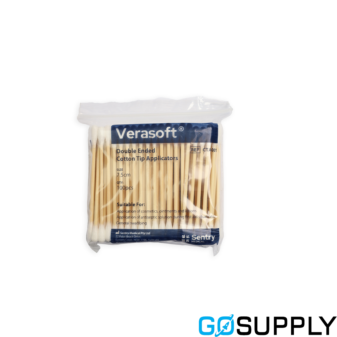 Sentry Medical Cotton-Tip Applicators - Main Image
