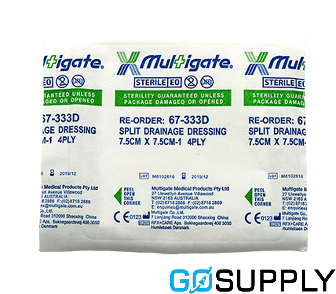 Split Gauze Dressing - Main Image