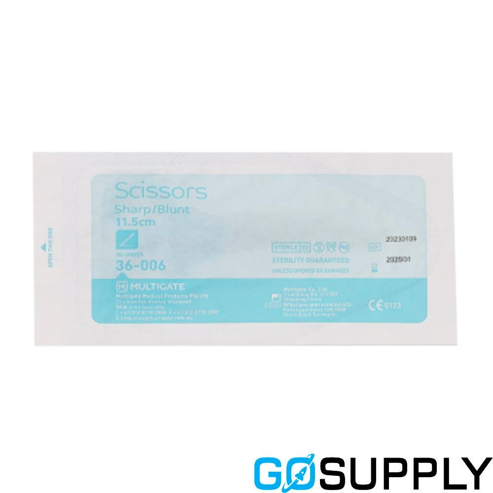 Sterile Disposable Scissors 11.5 cm - Main Image