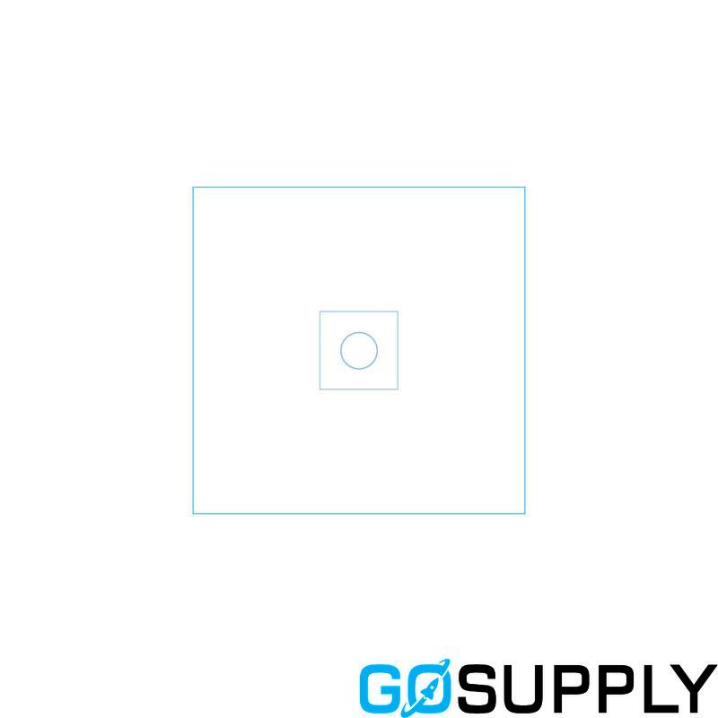 Suresafe Transparent Adhesive Fenestrated Drape - Main Image