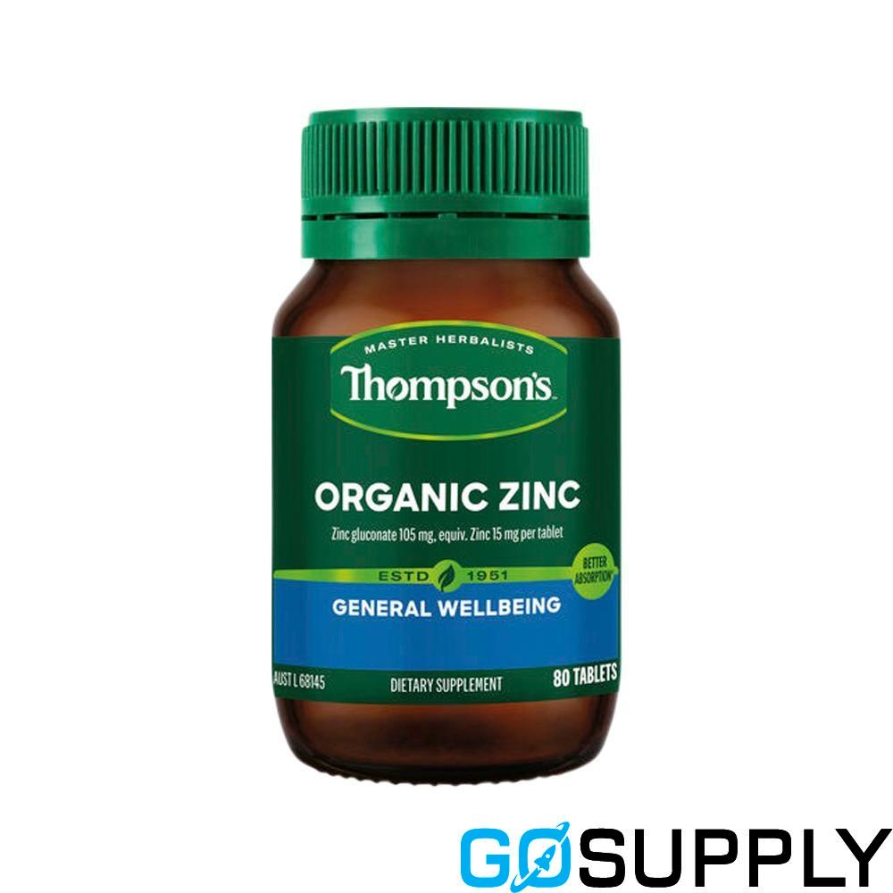 THOMPSONS ORGANIC ZINC - Main Image