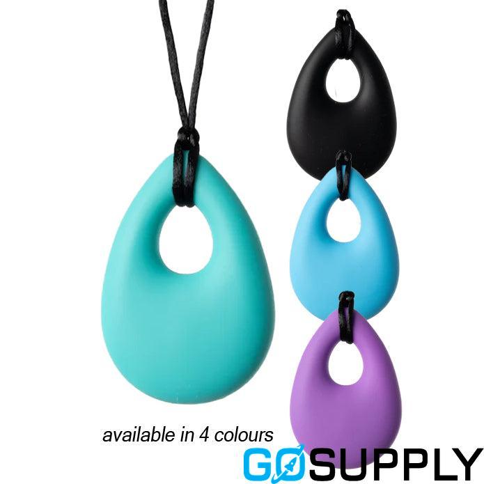 Teardrop Pendant Oral Motor Sensory Chew Necklace - Main Image
