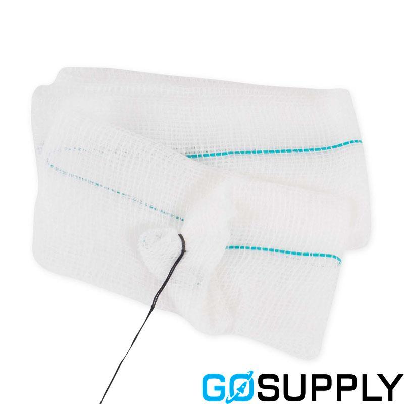 ThreadX X-Ray Detectable Throat Pack with Tail - Main Image