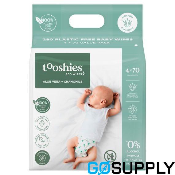 Tooshies Pure Baby Wipes Aloe Vera & Chamomile - Main Image