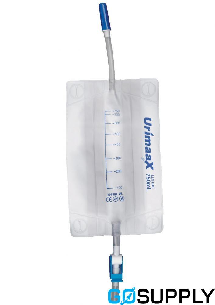 Aaxis Leg Bag With Straps 750ml 30 cm Tube - Main Image