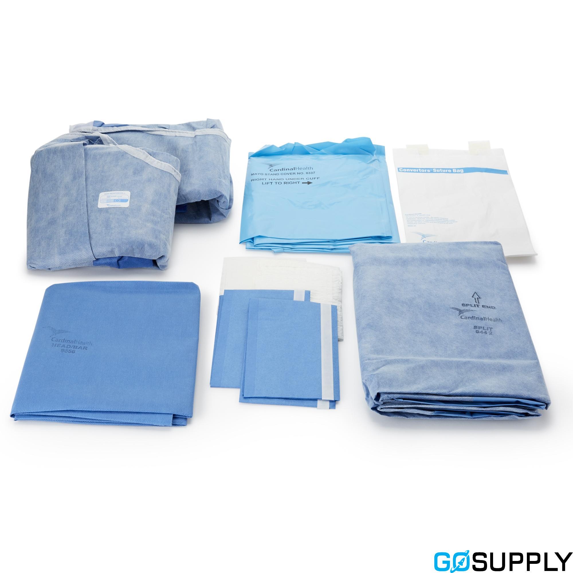 Unreinforced U‑Split Surgical Drape - Main Image