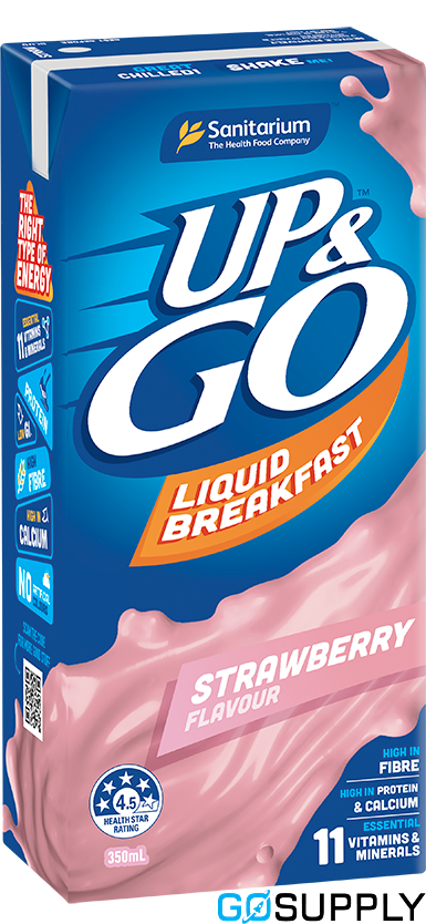 Up&Go Strawberry Flavored Liquid Breakfast - Main Image