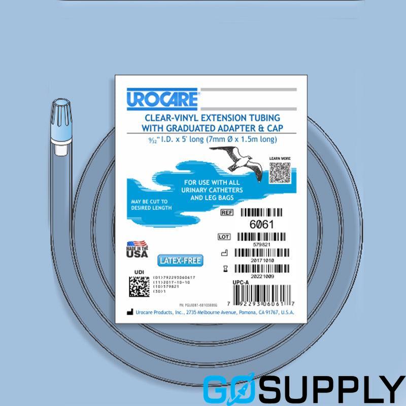 Urocare Clear Vinyl Tube, Non-Sterile - Main Image