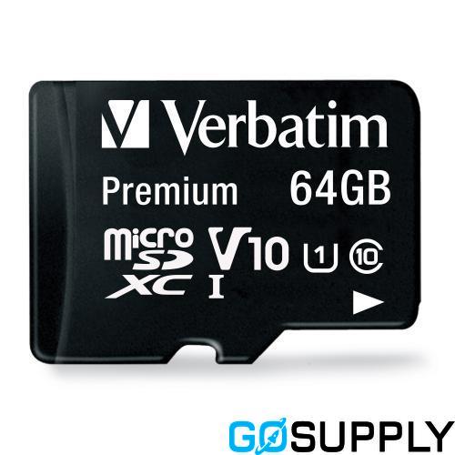 Verbatim Premium microSDXC Card - 64GB - Main Image